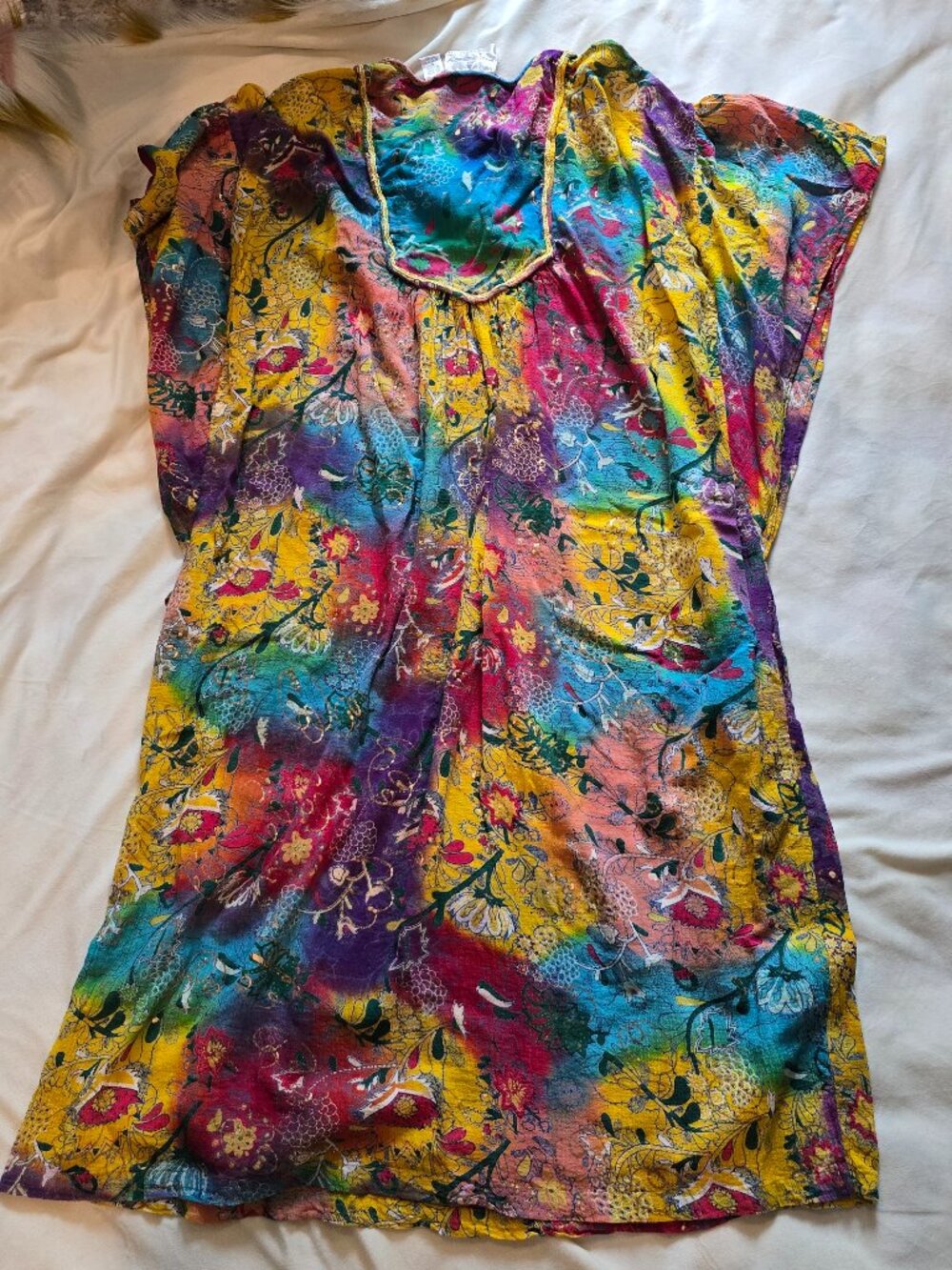 Vintage Caftan Multi color by Kathleen Usherwood for Periphery XL